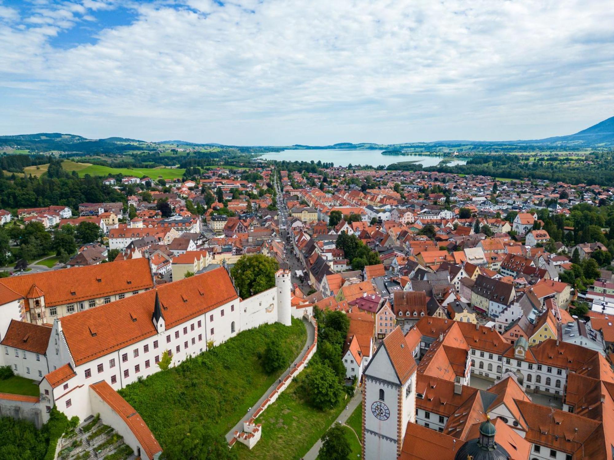 Ferienwohnung Herzstueck Im Haus Schlossblick Füssen Dış mekan fotoğraf